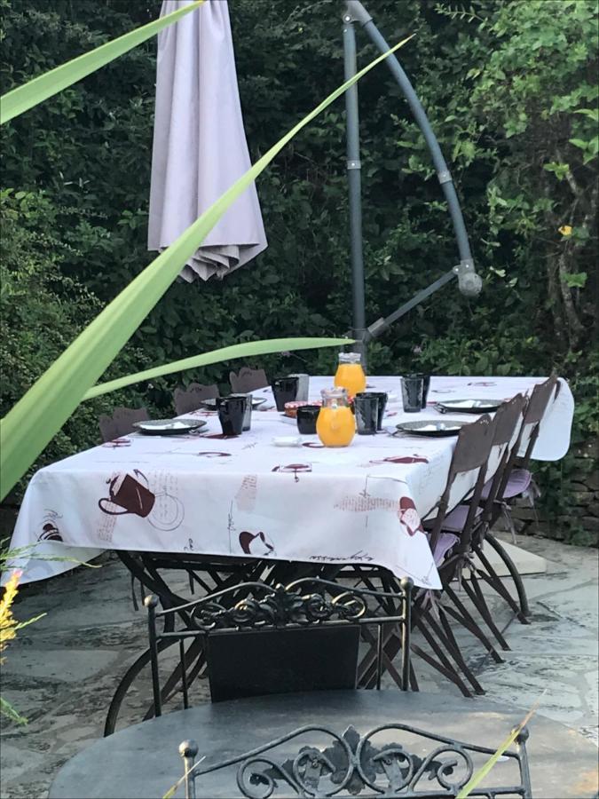 Le Jardin De La Cite Bed & Breakfast Carcassonne Bagian luar foto