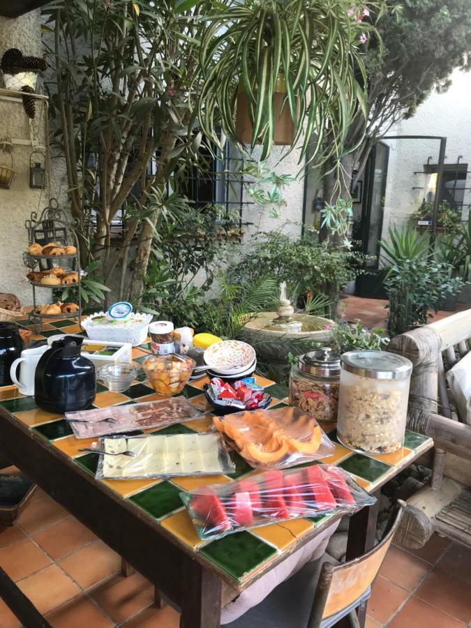 Le Jardin De La Cite Bed & Breakfast Carcassonne Bagian luar foto